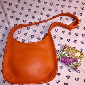 ⬇️$129 Coach Soho Collection Orange Authentic